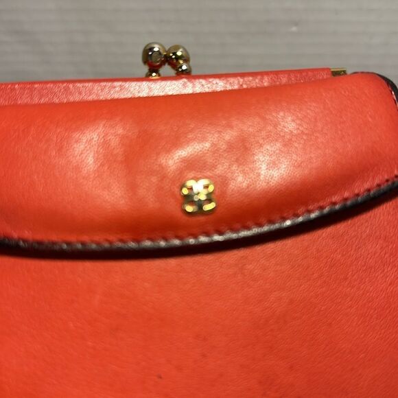 Vintage Bosca wallet buttery soft red leather made in USA - Picture 5 of 11